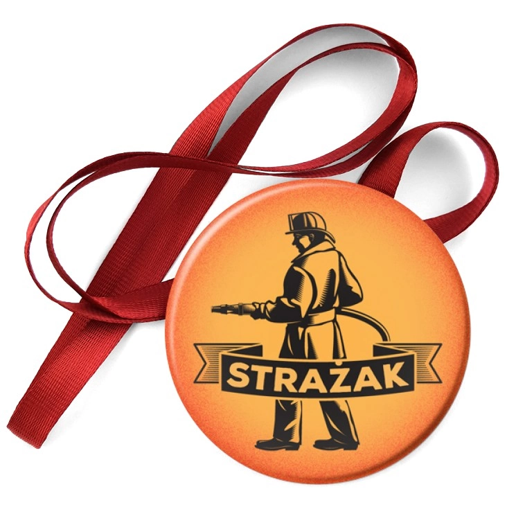 przypinka medal Strażak