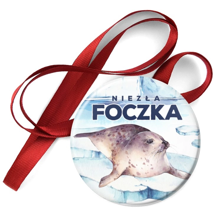 przypinka medal Niezła foczka