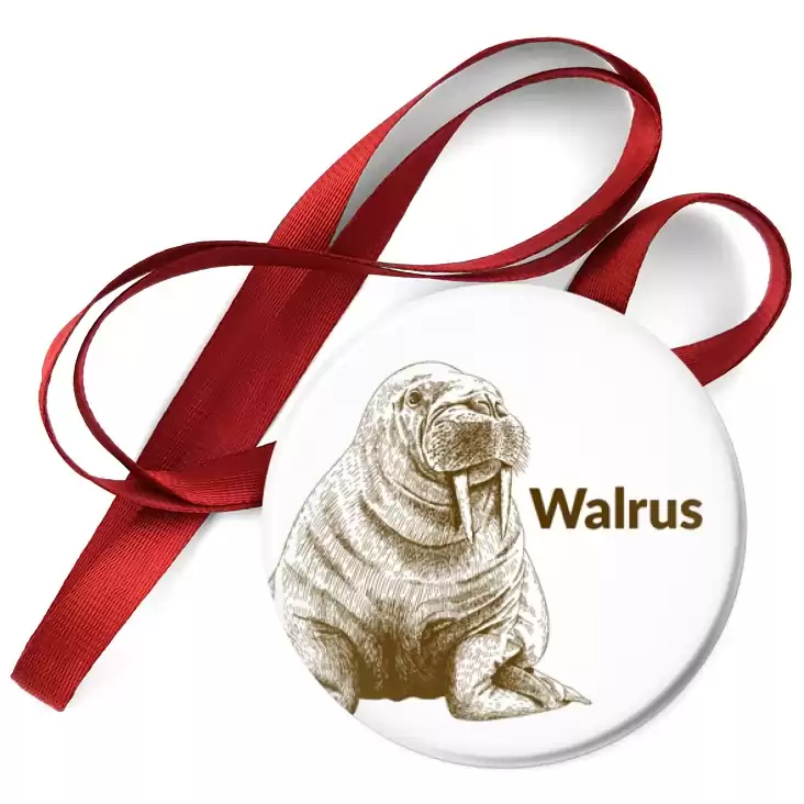 przypinka medal Walrus