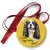 Przypinka medal Cavalier king charles spaniel