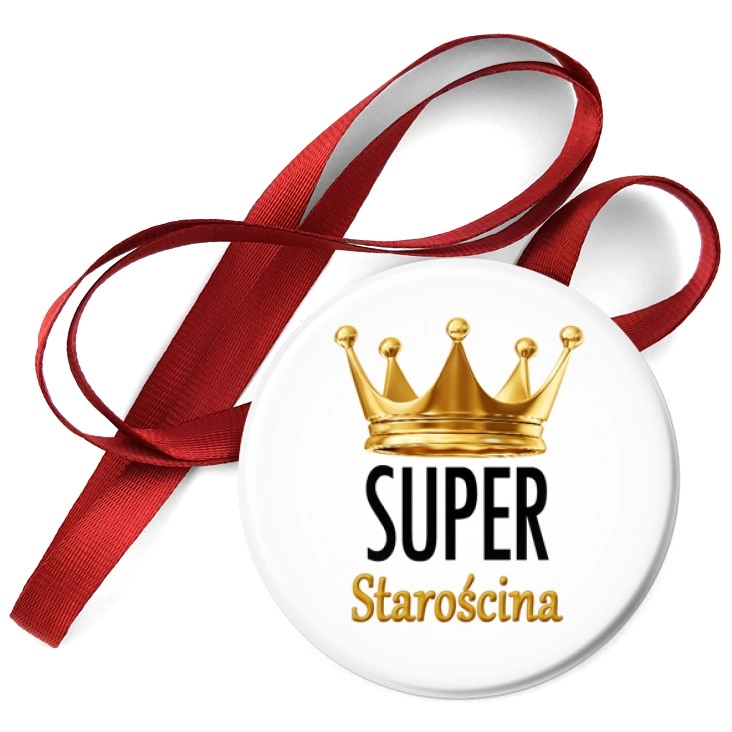 przypinka medal Super starościna