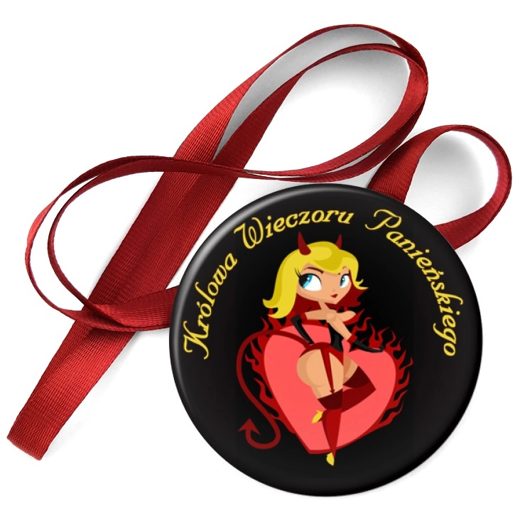 przypinka medal Królowa Wieczoru Panieńskiego