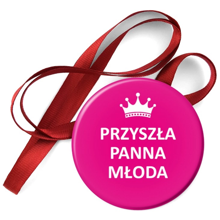 przypinka medal Przyszła Panna Młoda