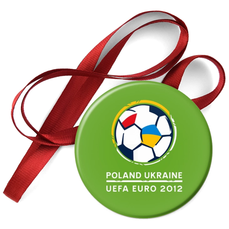 przypinka medal EURO 2012