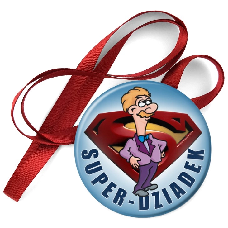 przypinka medal Super-Dziadek
