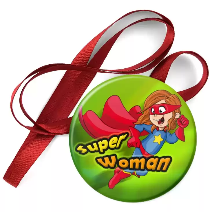 przypinka medal Super Woman