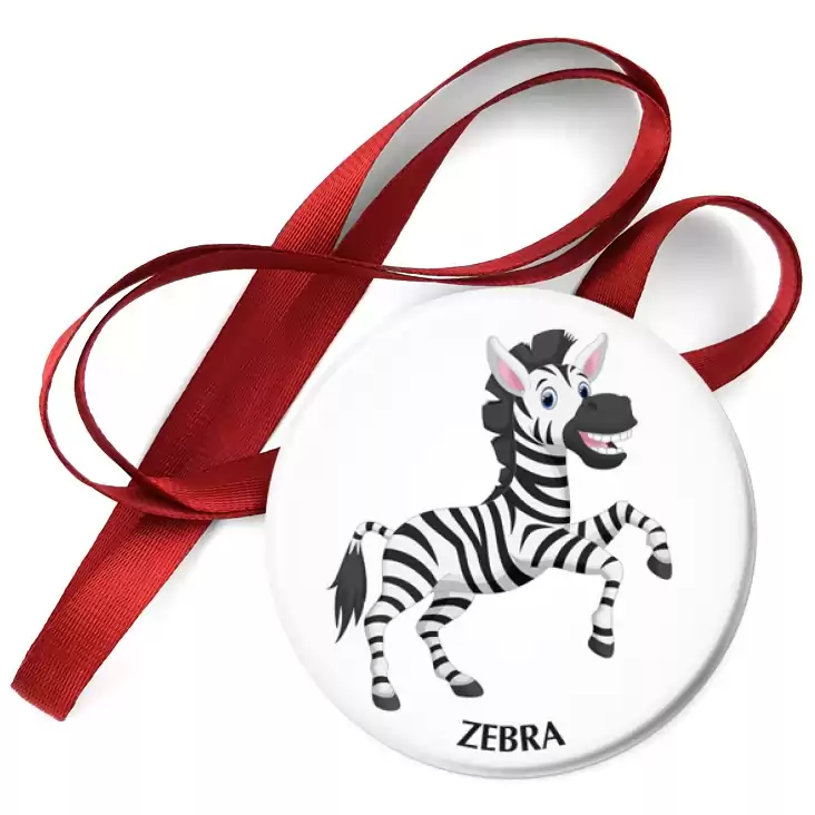 przypinka medal Zebra