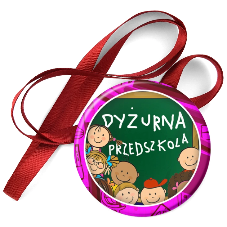 przypinka medal Dyżurna przedszkola