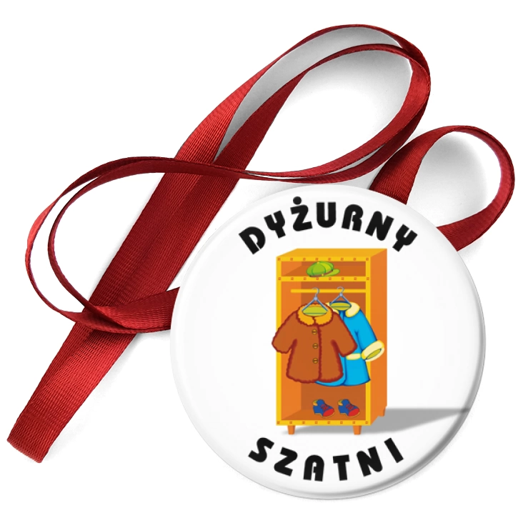 przypinka medal Dyżurny szatni