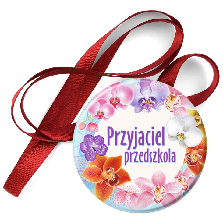 przypinka medal Przyjaciel przedszkola