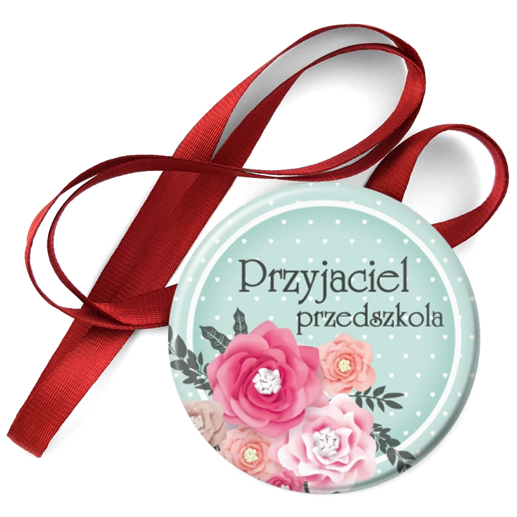 przypinka medal Przyjaciel Przedszkola