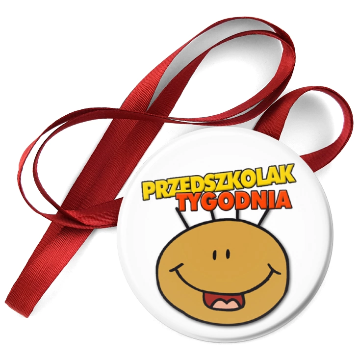 przypinka medal Przedszkolak Tygodnia