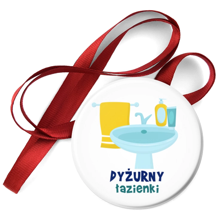 przypinka medal Dyżurny łazienki