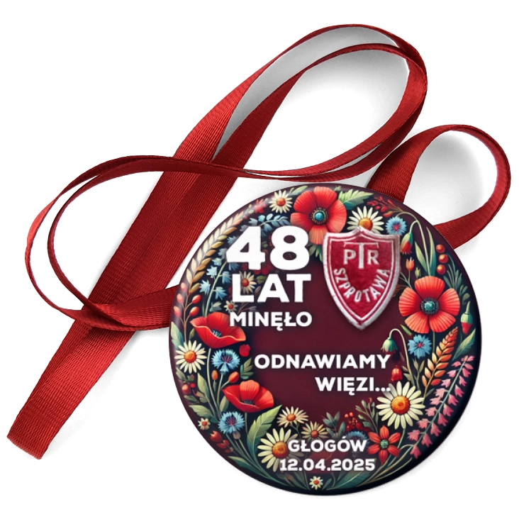 przypinka medal PTR Szprotawa Głogów 2025