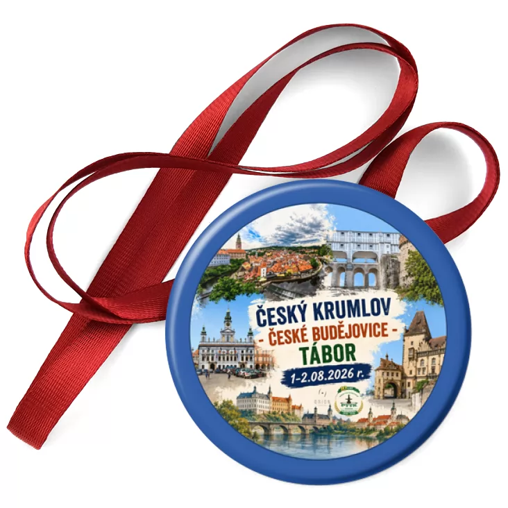 przypinka medal PTTK Nysa Cesky Krumlov Budejovice Tabor