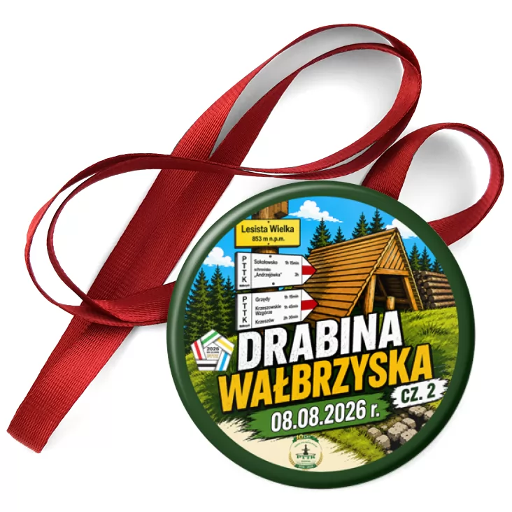 przypinka medal PTTK Nysa Drabina Wałbrzyska