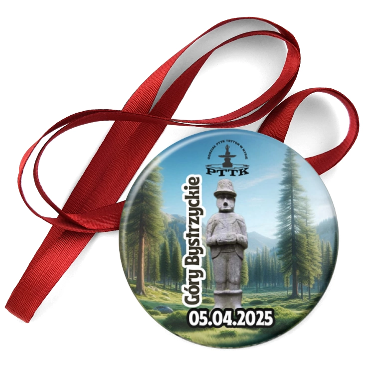 przypinka medal PTTK Nysa Góry Bystrzyckie