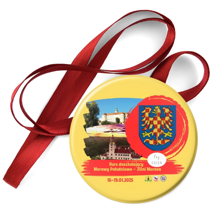 przypinka medal PTTK Nysa Kurs Doszkalający Morawy