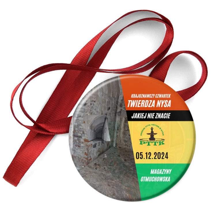 przypinka medal PTTK Nysa Twierdza Nysa