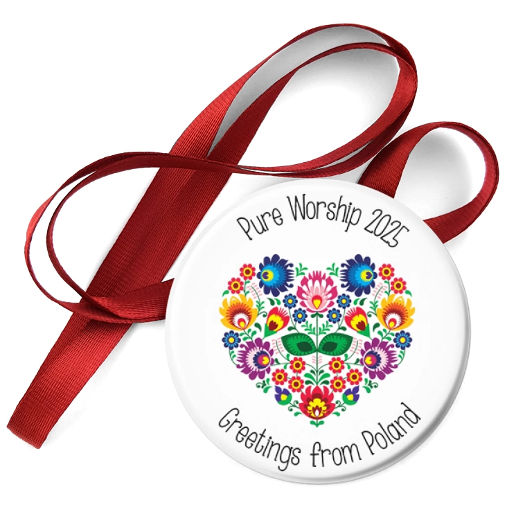 przypinka medal Pure Worship 2025
