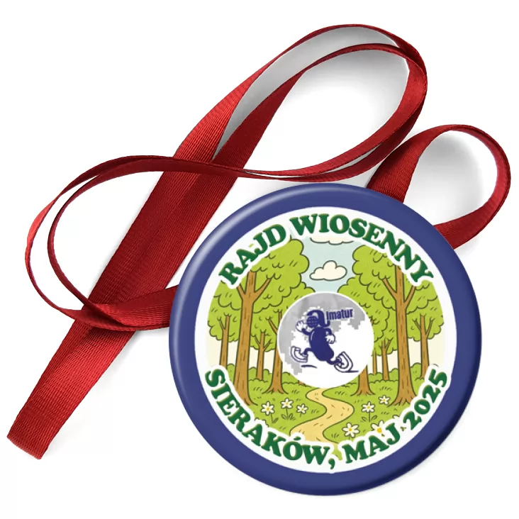 przypinka medal Rajd Wiosenny Almatur