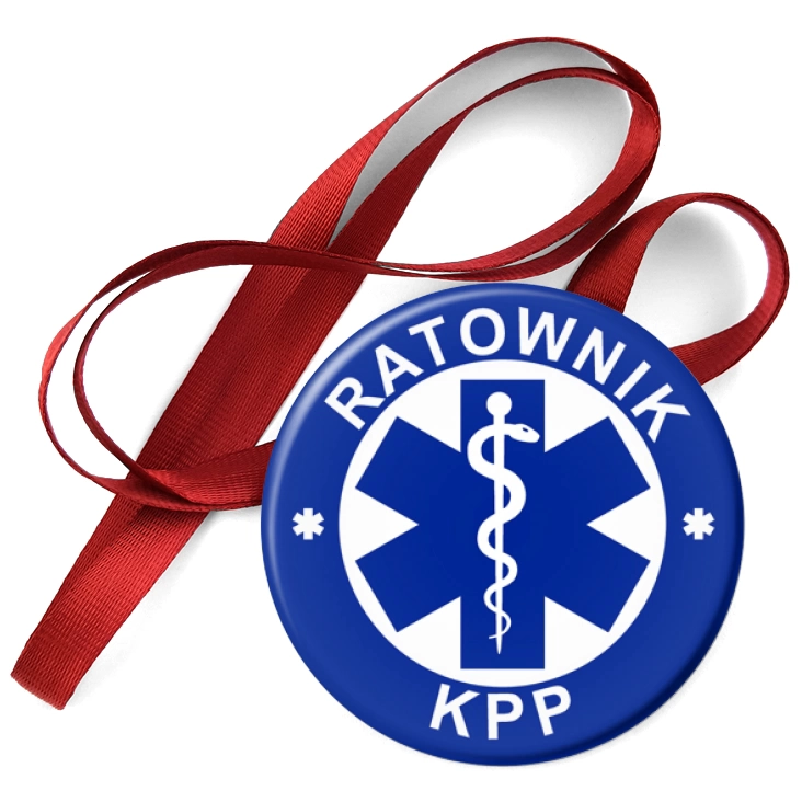 przypinka medal Ratownik KPP