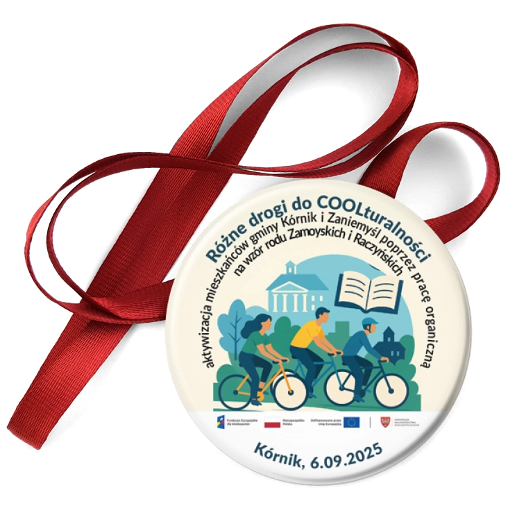 przypinka medal Różne drogi do COOLturalności