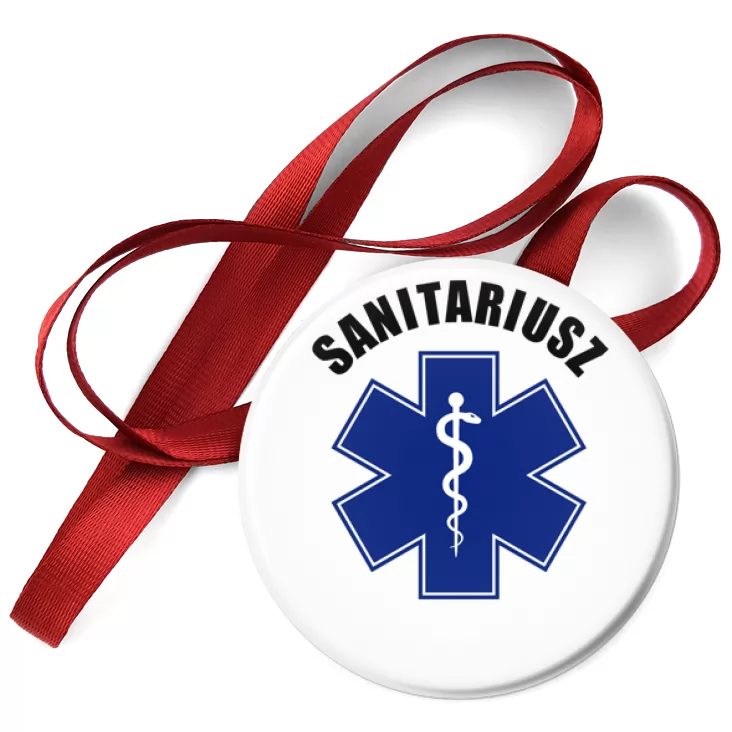 przypinka medal Sanitariusz