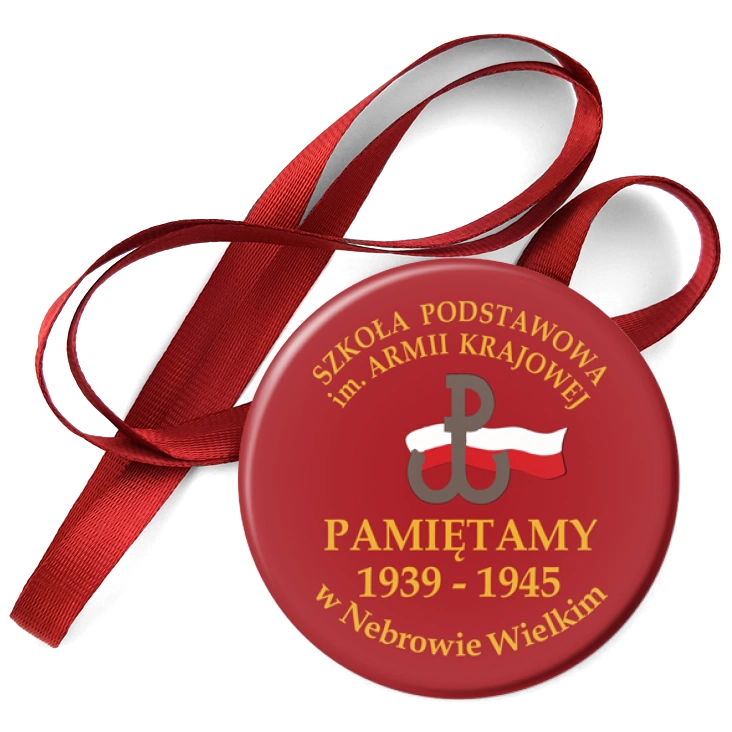 przypinka medal SP w Nebrowie Wielkim