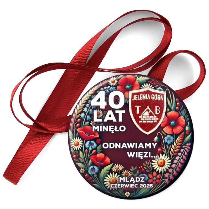 przypinka medal Spotkanie po latach TB Jelenia Góra