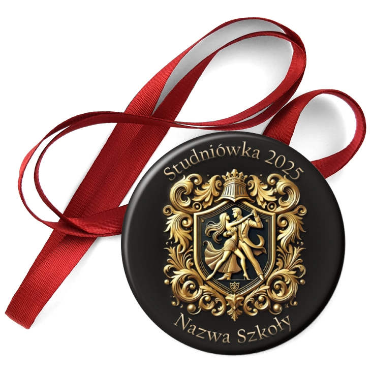 przypinka medal Studniówka Herbowa