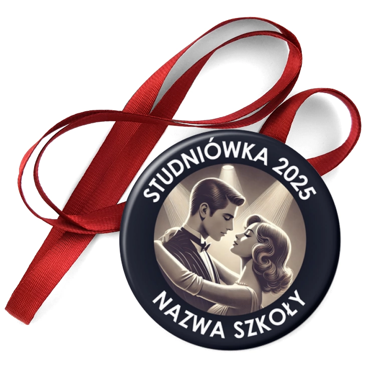 przypinka medal Studniówka Wolny Taniec