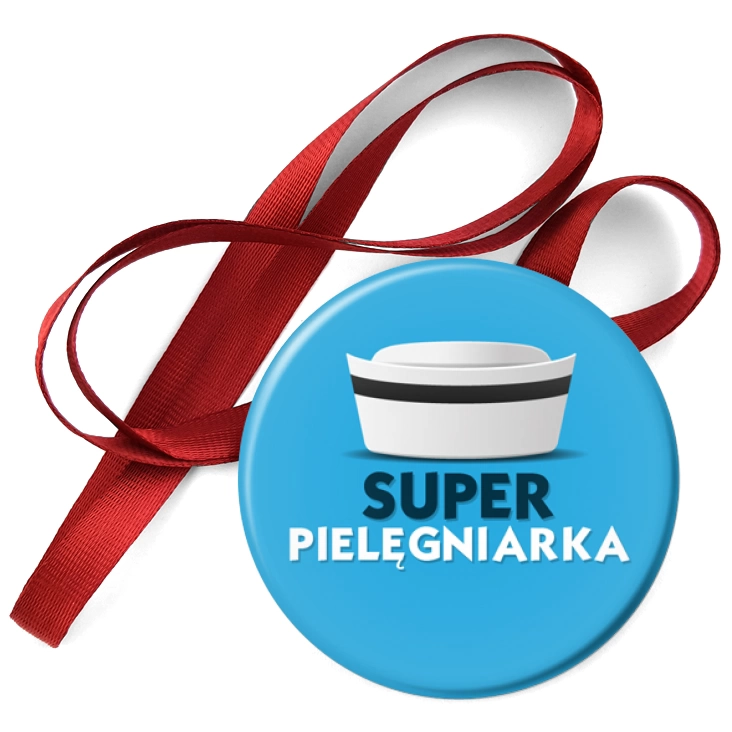 przypinka medal Super pielęgniarka