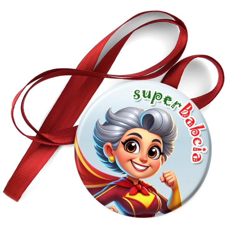 przypinka medal superBabcia