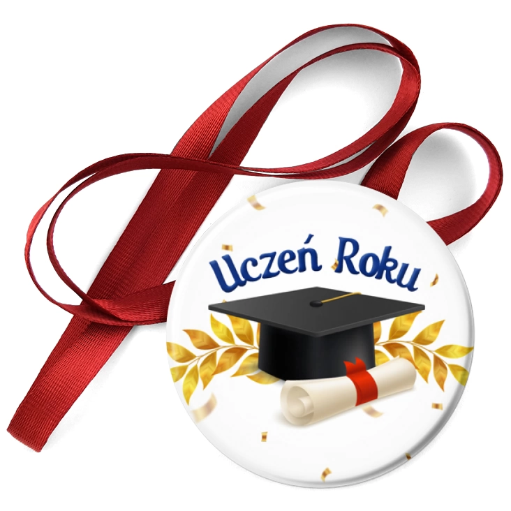 przypinka medal Uczeń Roku