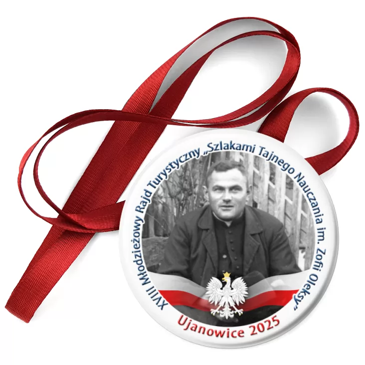 przypinka medal Ujanowice 2025