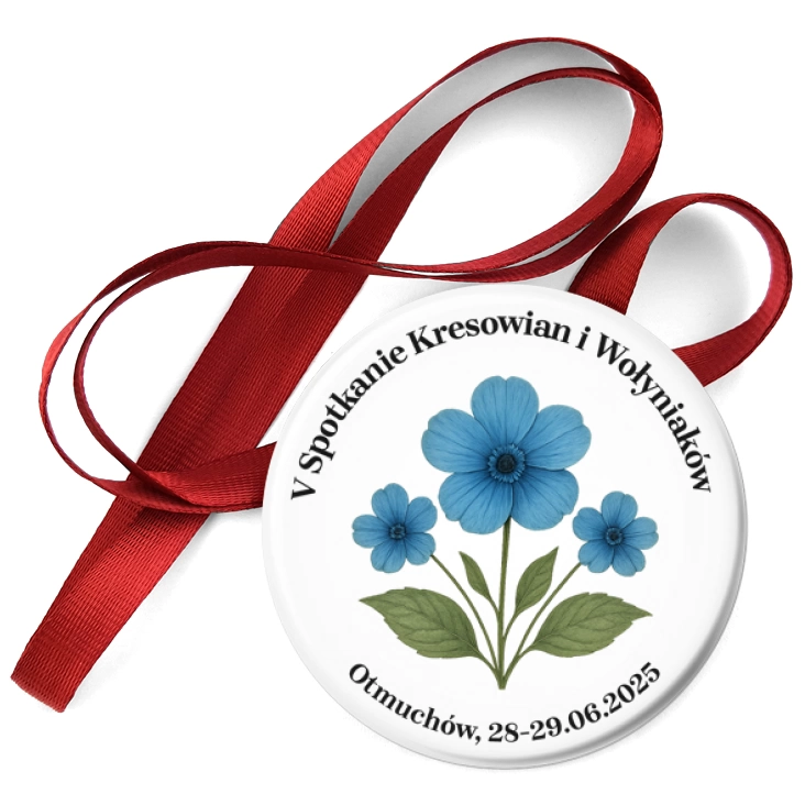 przypinka medal V Spotkanie Kresowian i Wołyniaków