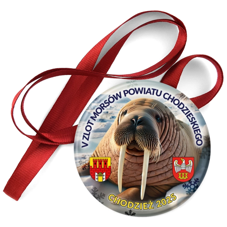 przypinka medal V Zlot Morsów Powiatu Chodzieskiego