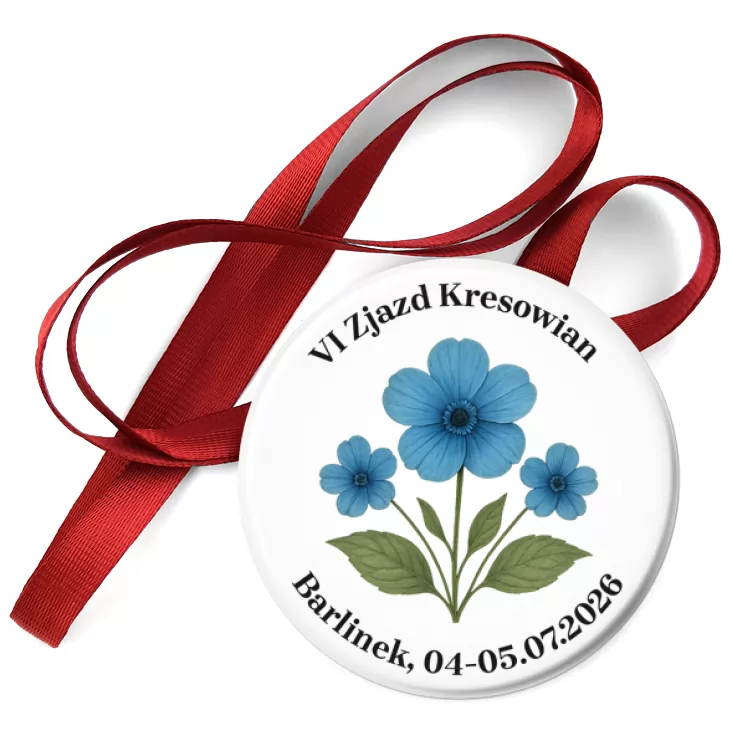 przypinka medal VI Zjazd Kresowian Barlinek 2026