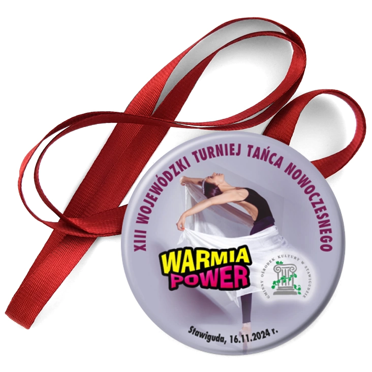 przypinka medal Warmia Power 2024