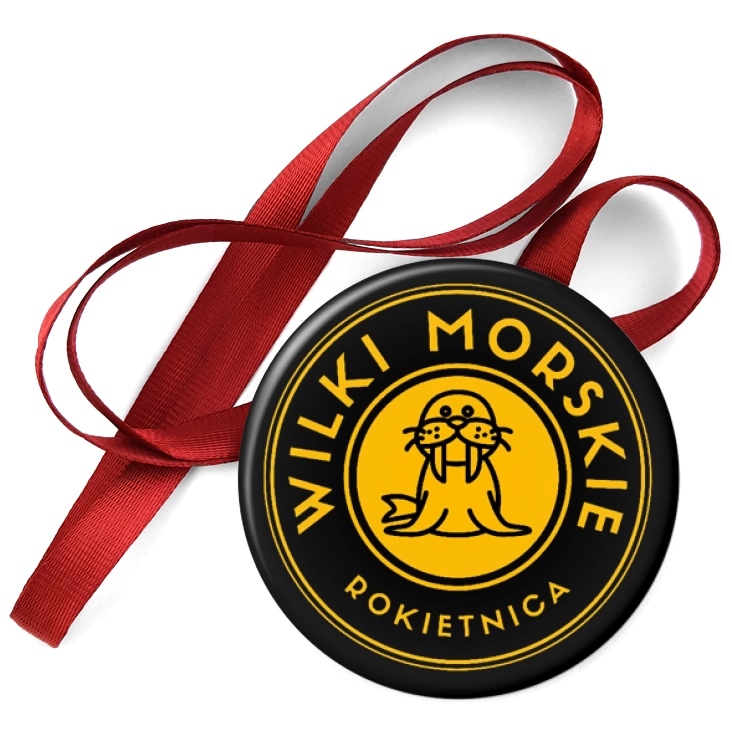 przypinka medal Wilki Morskie Rokietnica