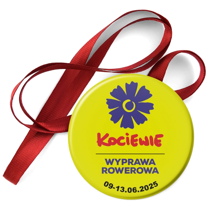 przypinka medal Wyprawa rowerowa Kociewie 2025