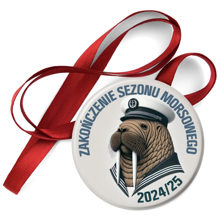 przypinka medal Zakończenie sezonu morsowego