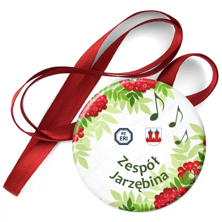 przypinka medal Zespół Jarzębina