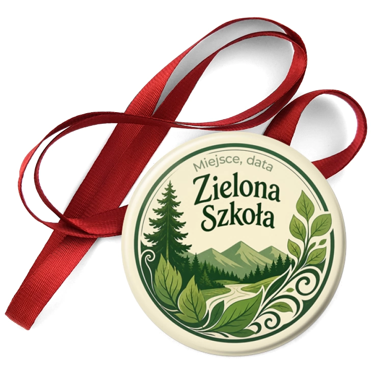 przypinka medal Zielona Szkoła