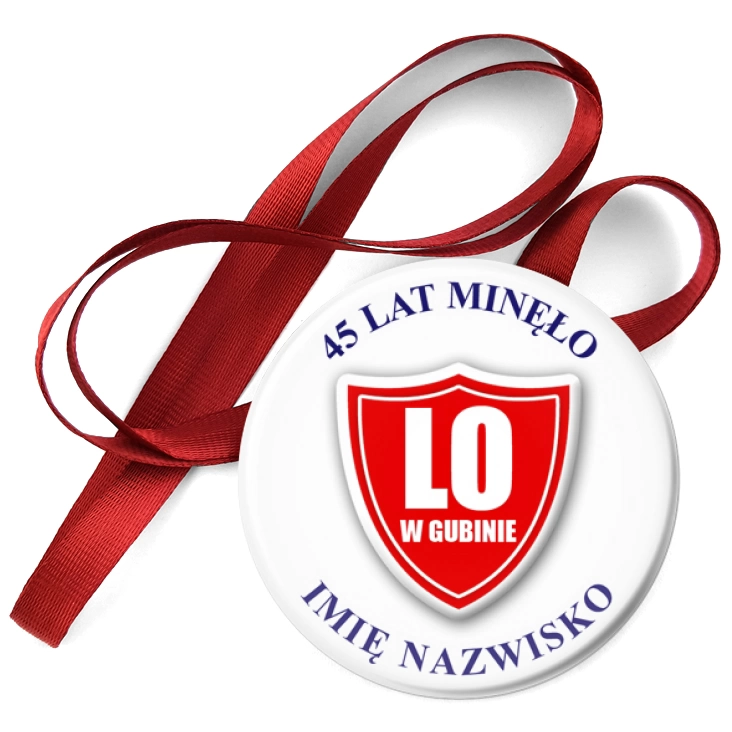 przypinka medal Zjazd Liceum Ogólnokształcące