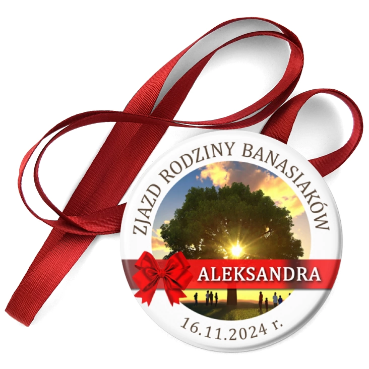 przypinka medal Zjazd rodziny Banasiaków