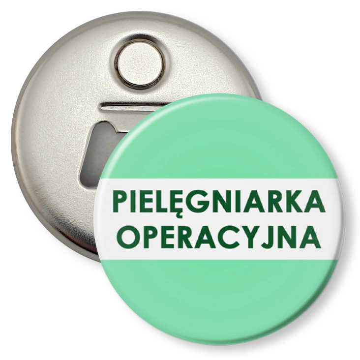 przypinka otwieracz-magnes Pielęgniarka operacyjna