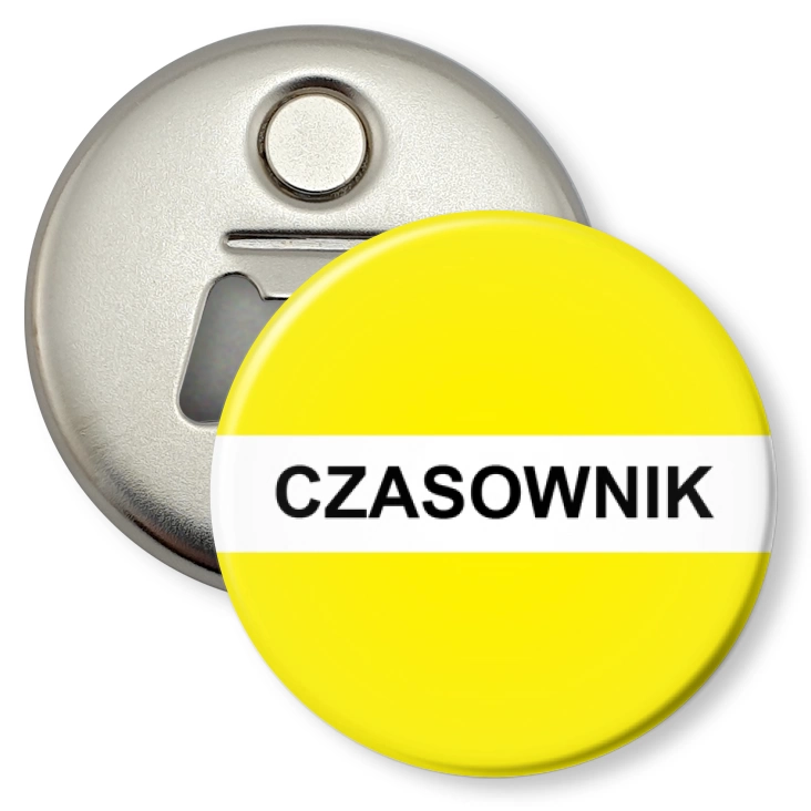przypinka otwieracz-magnes Gramatyka czasownik