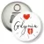 Przypinka otwieracz-magnes Love Gdynia